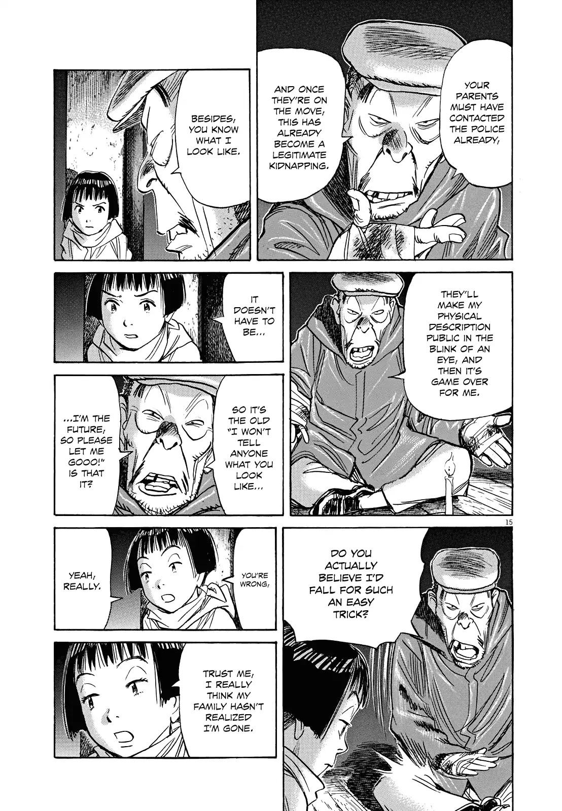 Asadora! Chapter 2 page 15 - Chapter 2: Two People into the Storm