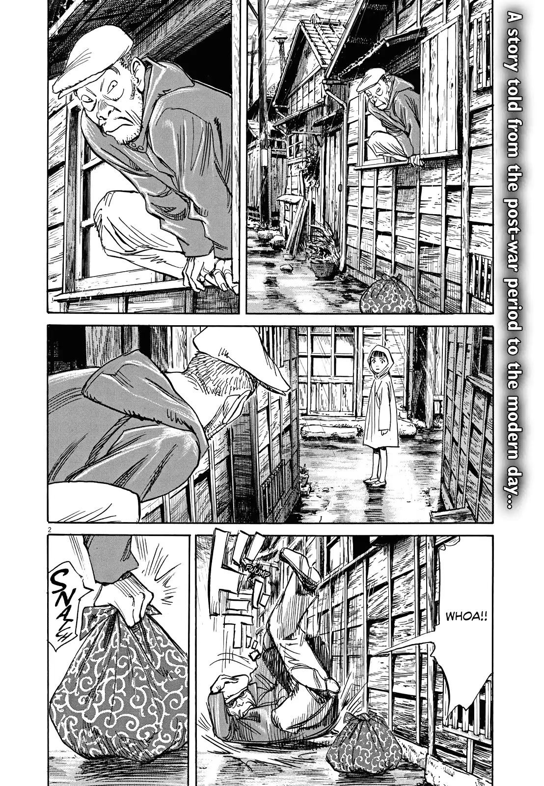 Asadora! Chapter 2 page 2 - Chapter 2: Two People into the Storm