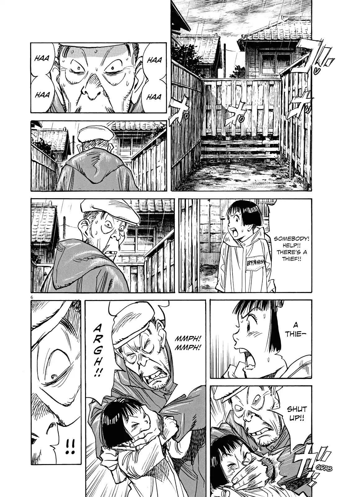 Asadora! Chapter 2 page 6 - Chapter 2: Two People into the Storm