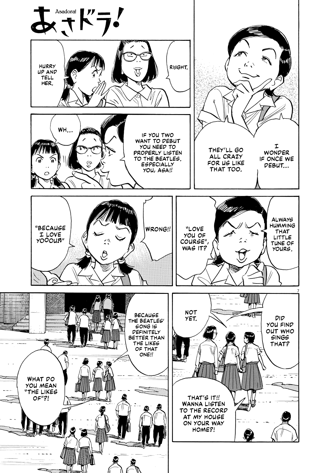 Asadora! Chapter 20 page 7 - Chapter 20: What We're Looking For
