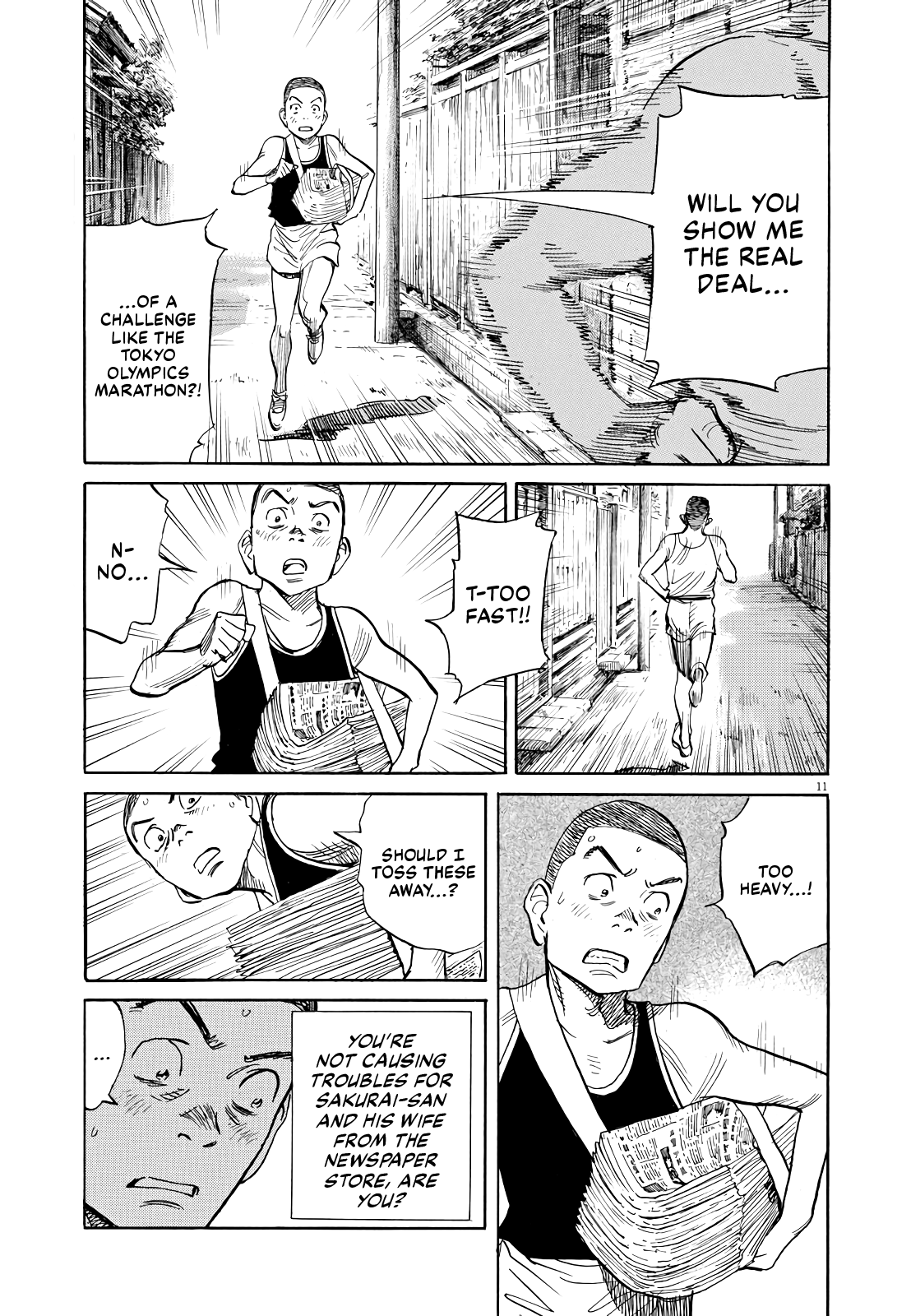 Asadora! Chapter 21 page 11 - Chapter 21: Letter