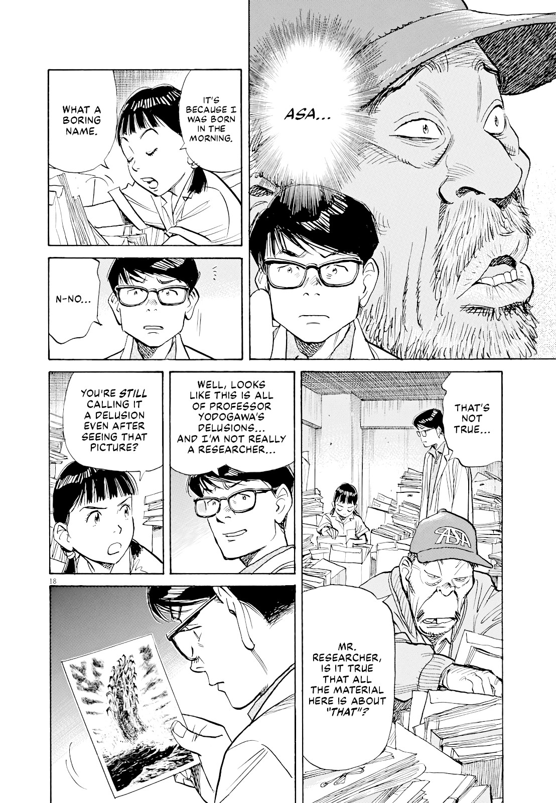 Asadora! Chapter 21 page 18 - Chapter 21: Letter