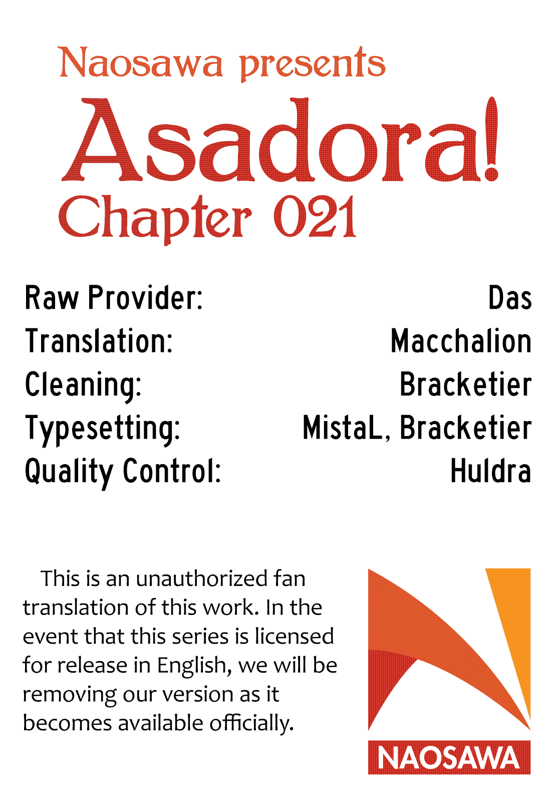 Asadora! Chapter 21 page 25 - Chapter 21: Letter