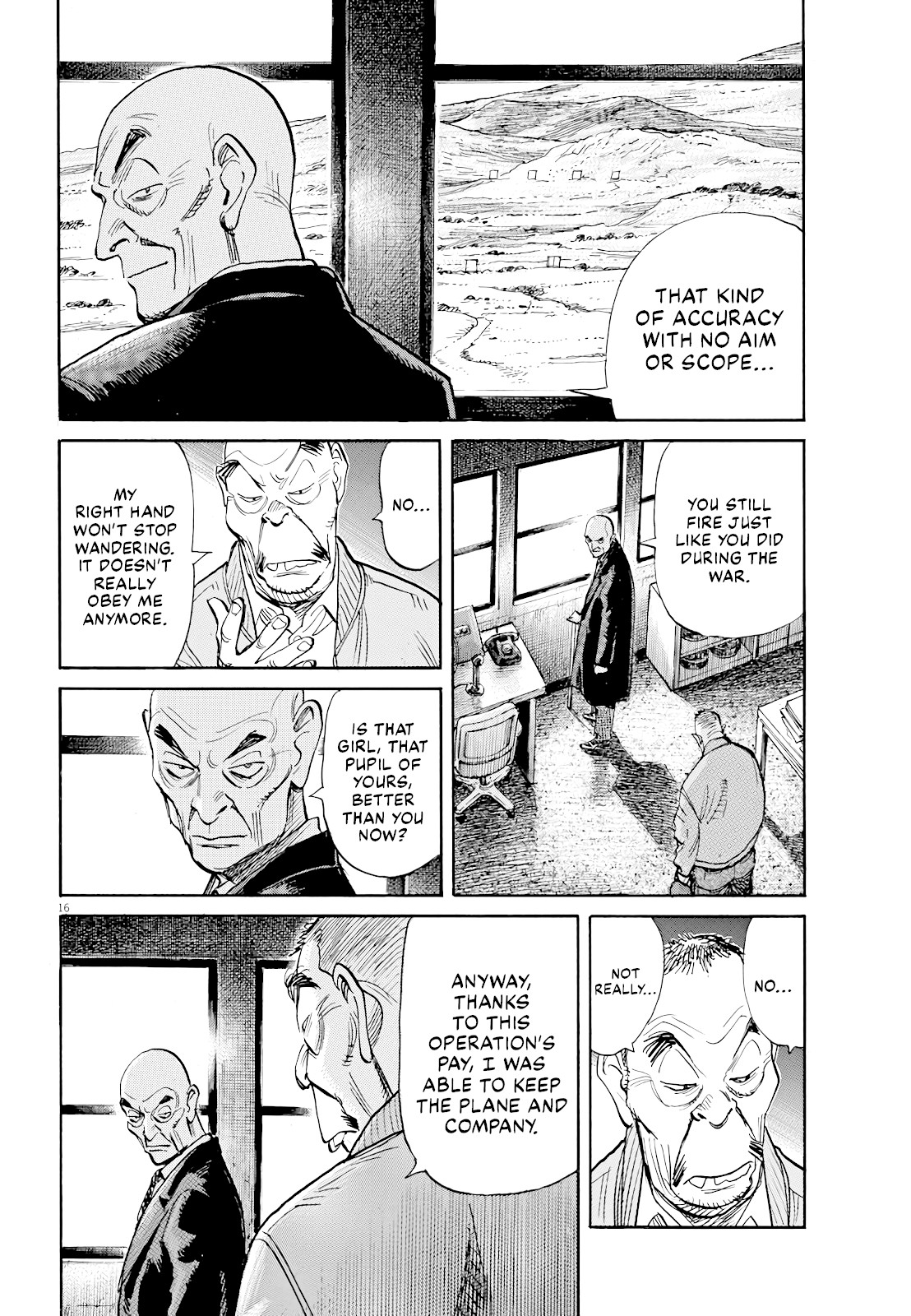 Asadora! Chapter 22 page 15 - Chapter 22: Just a Fighter-Bomber