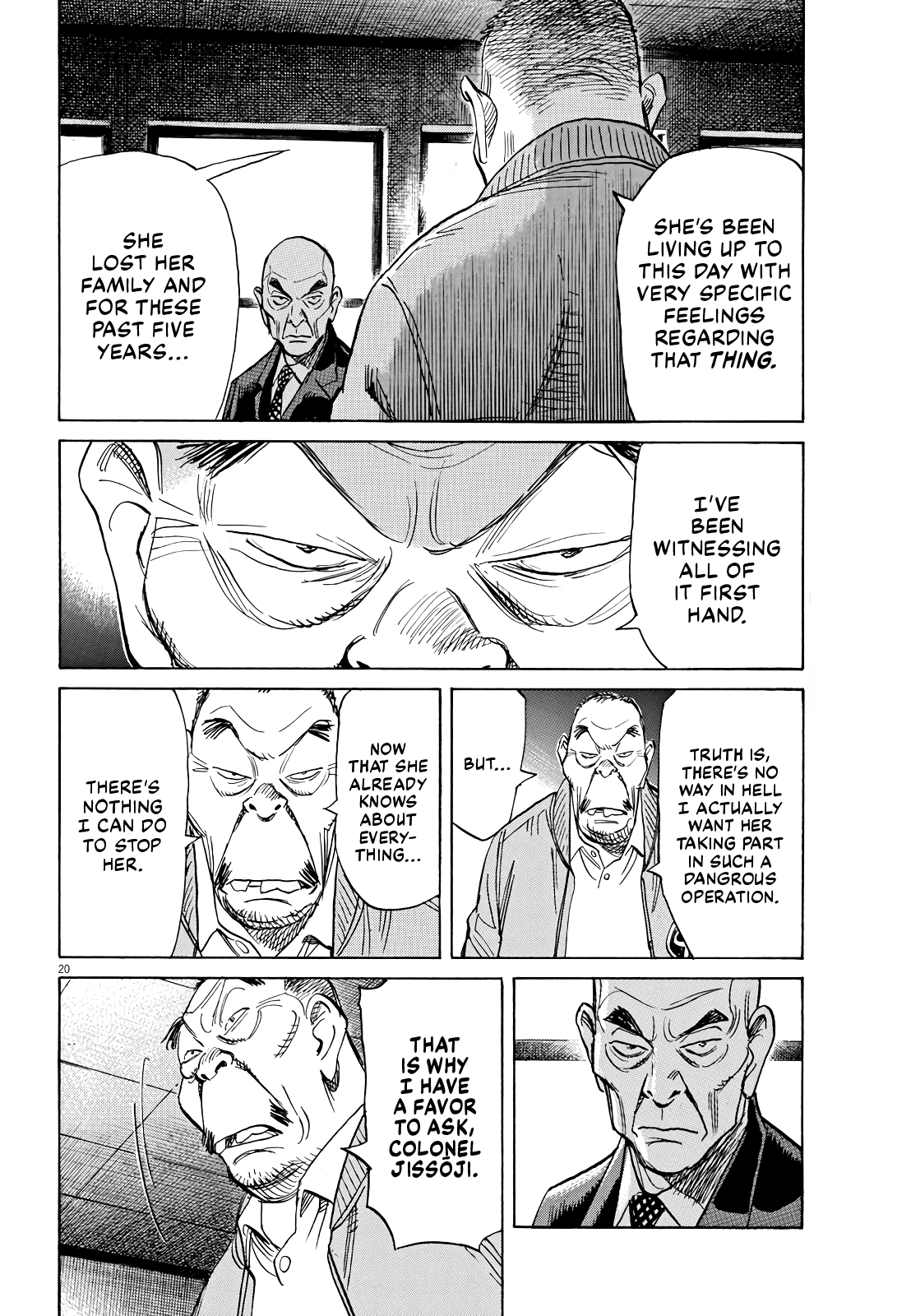 Asadora! Chapter 22 page 19 - Chapter 22: Just a Fighter-Bomber
