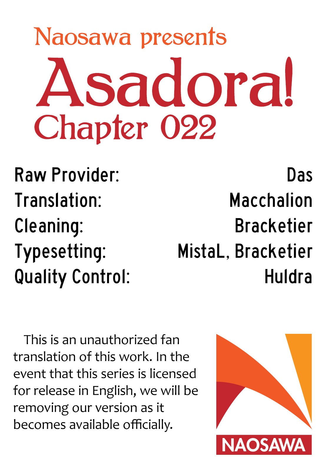 Asadora! Chapter 22 page 26 - Chapter 22: Just a Fighter-Bomber