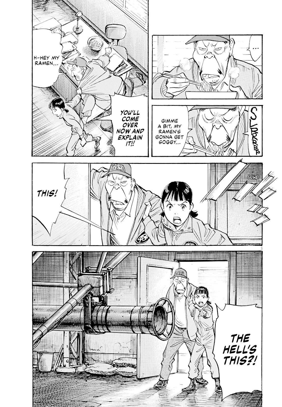 Asadora! Chapter 22 page 3 - Chapter 22: Just a Fighter-Bomber