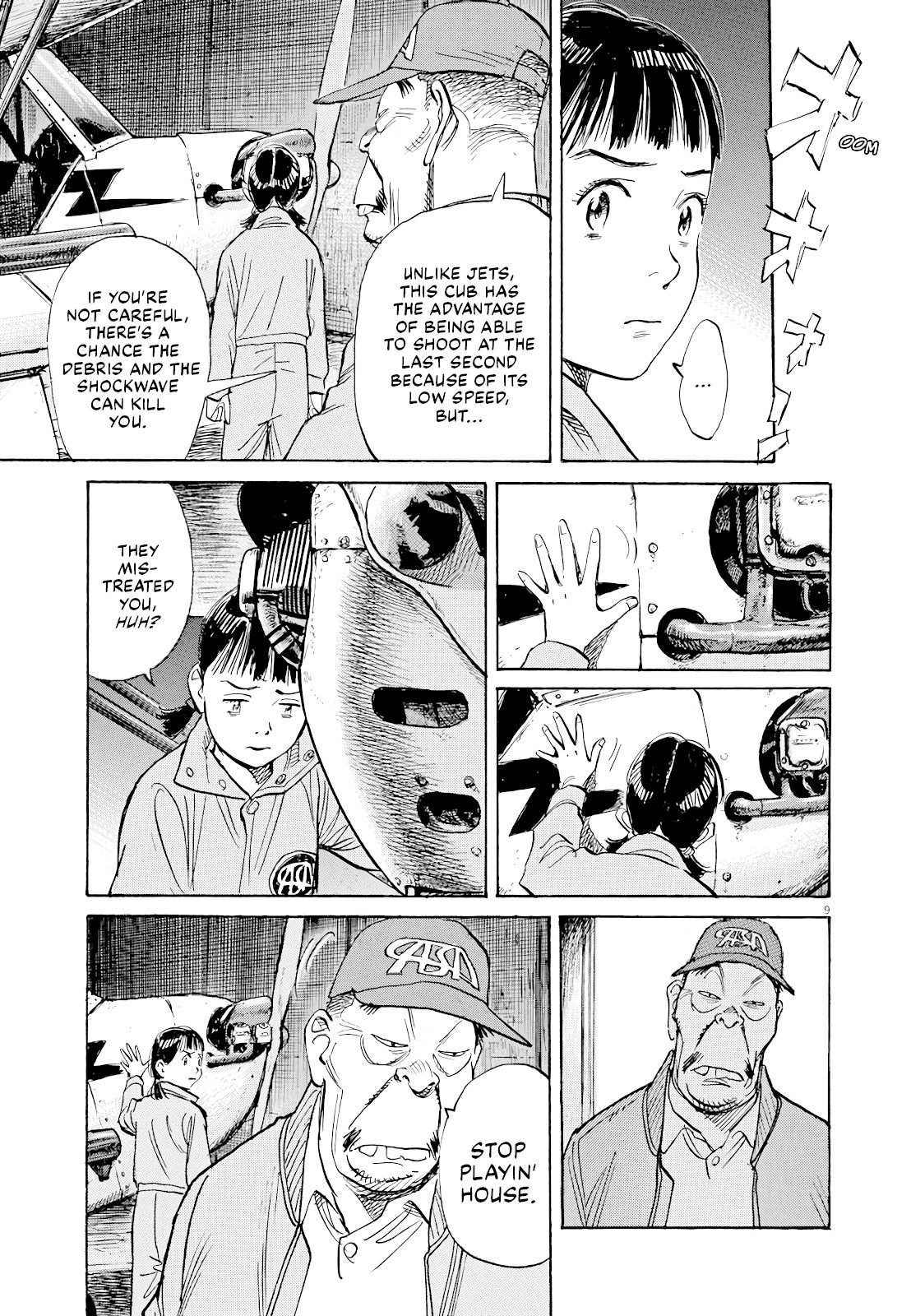 Asadora! Chapter 22 page 7 - Chapter 22: Just a Fighter-Bomber