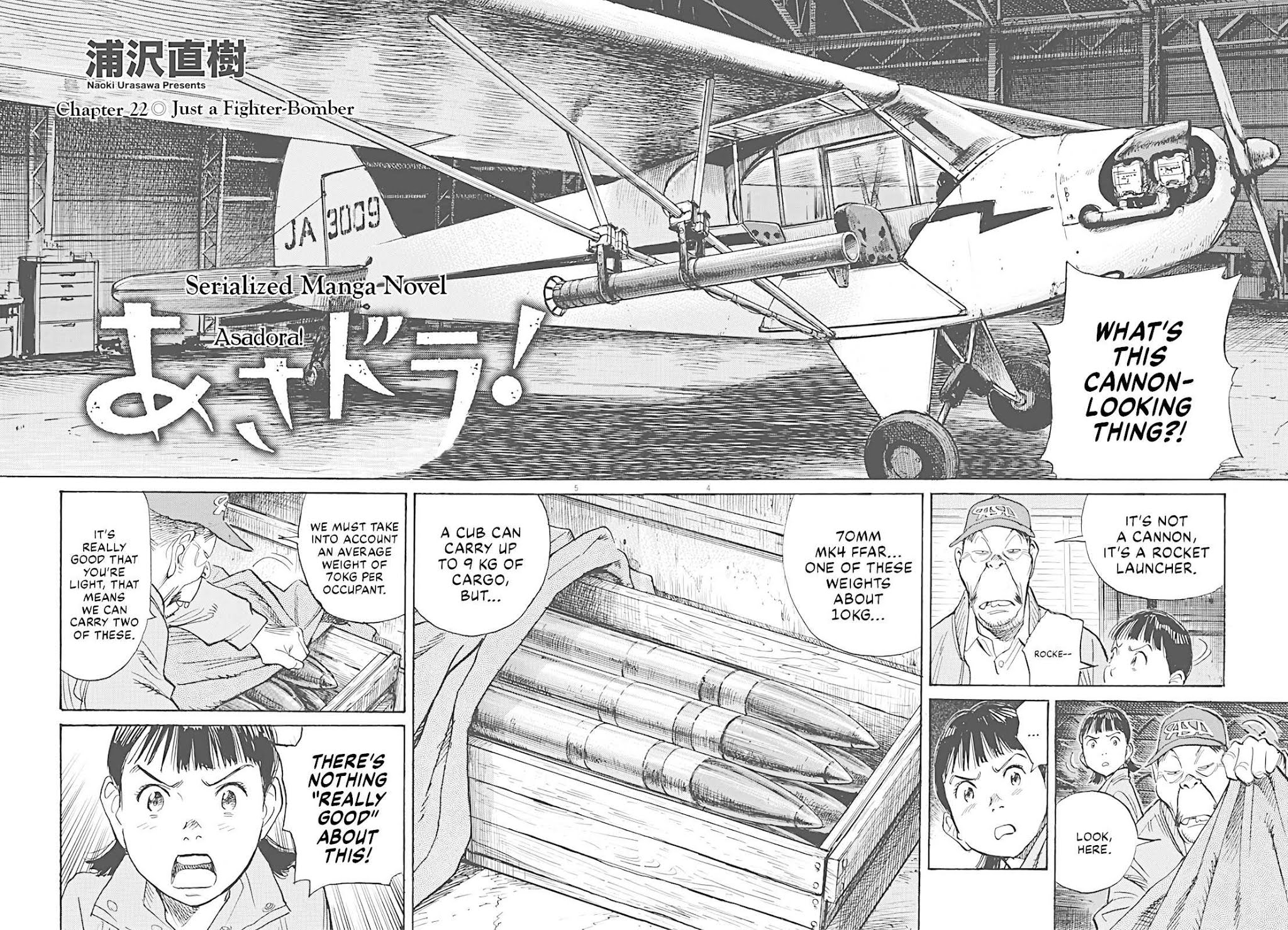 Asadora! Chapter 22 page 8 - Chapter 22: Just a Fighter-Bomber