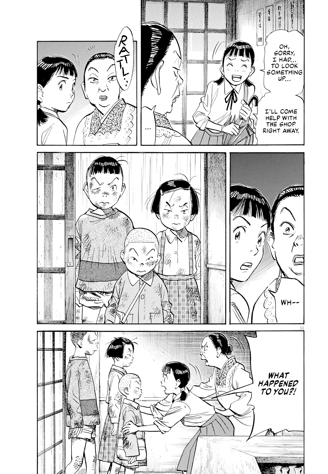 Asadora! Chapter 23 page 11 - Chapter 23: Kinuyo, Sorming In