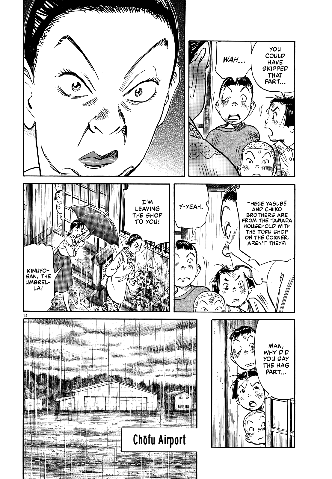 Asadora! Chapter 23 page 14 - Chapter 23: Kinuyo, Sorming In