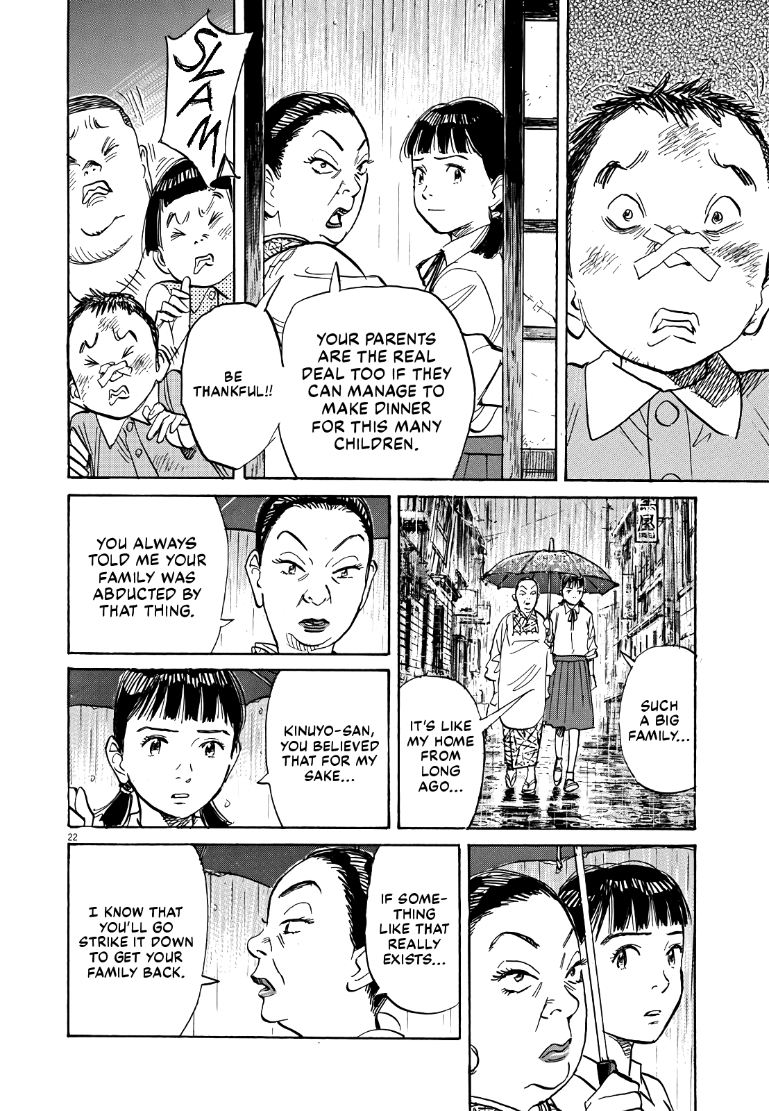 Asadora! Chapter 23 page 22 - Chapter 23: Kinuyo, Sorming In