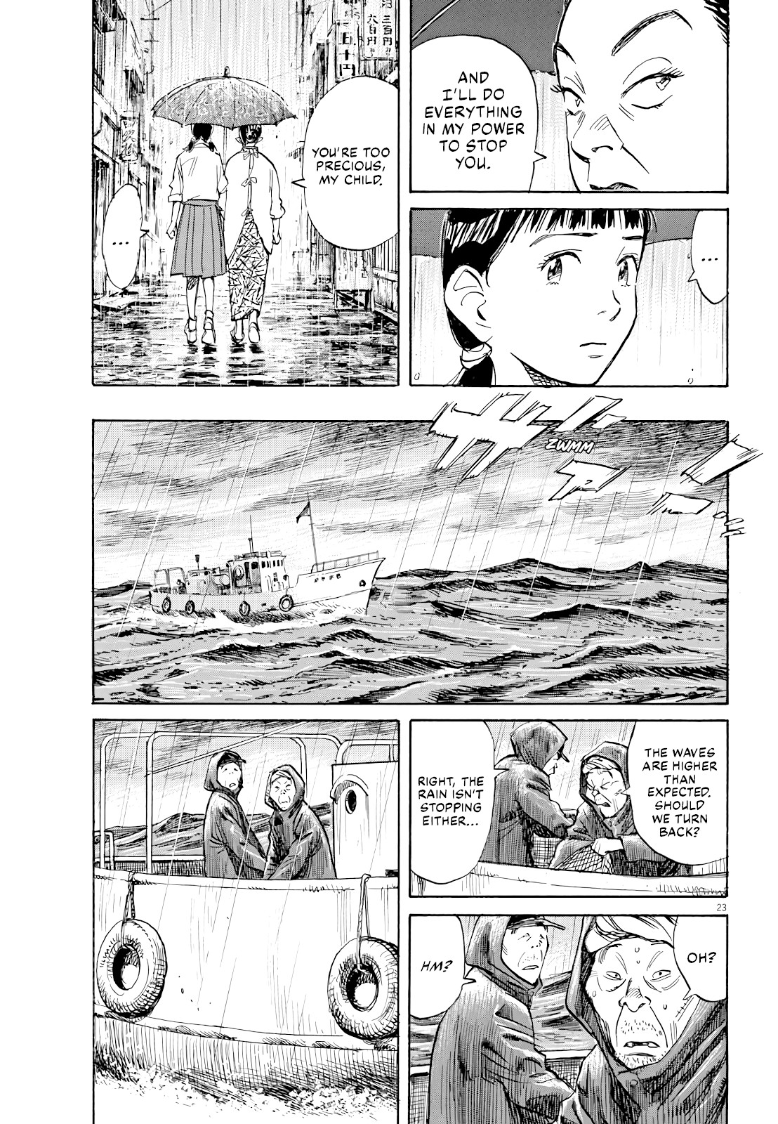 Asadora! Chapter 23 page 23 - Chapter 23: Kinuyo, Sorming In