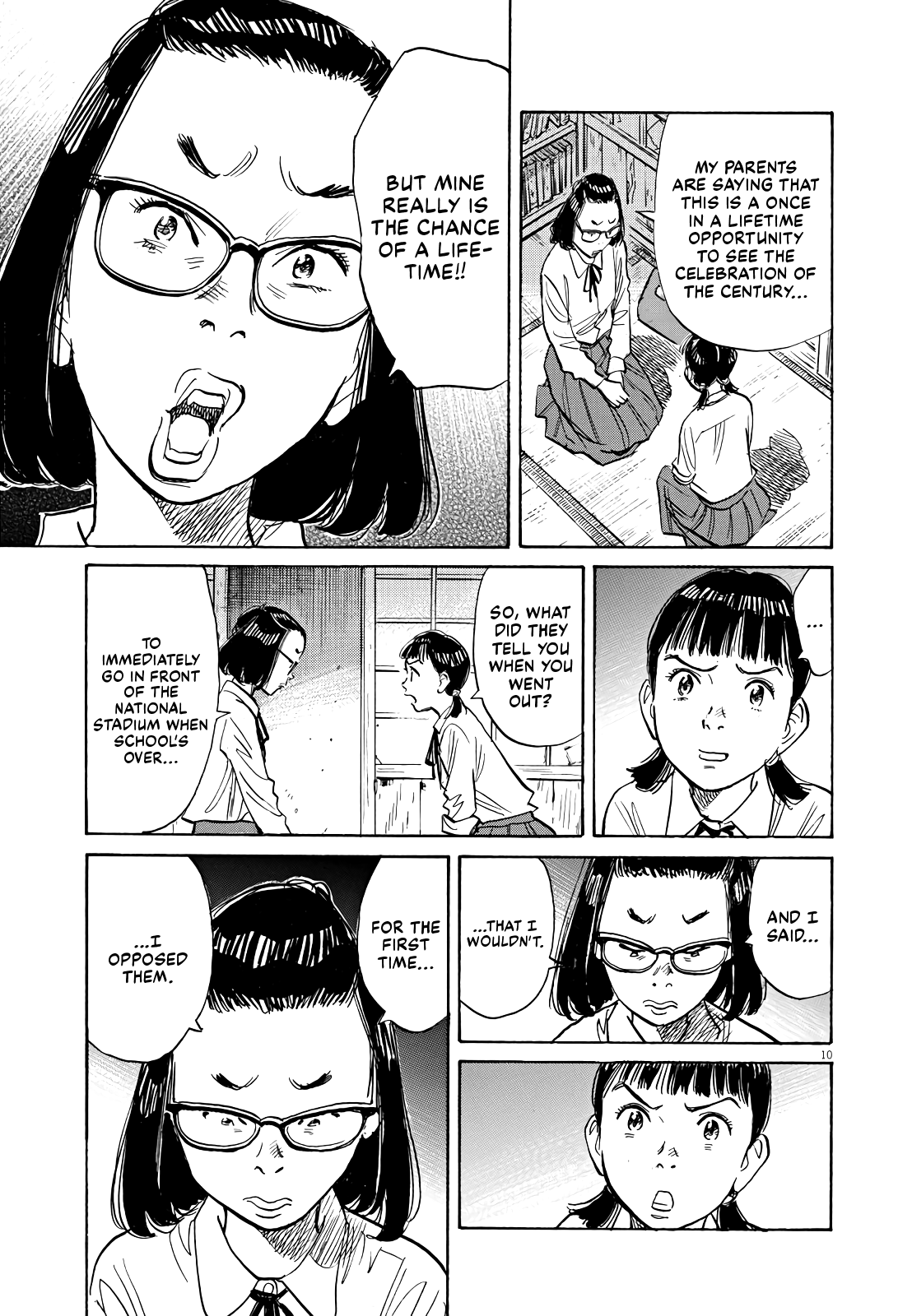 Asadora! Chapter 24 page 10 - Chapter 24: The Day It Appeared