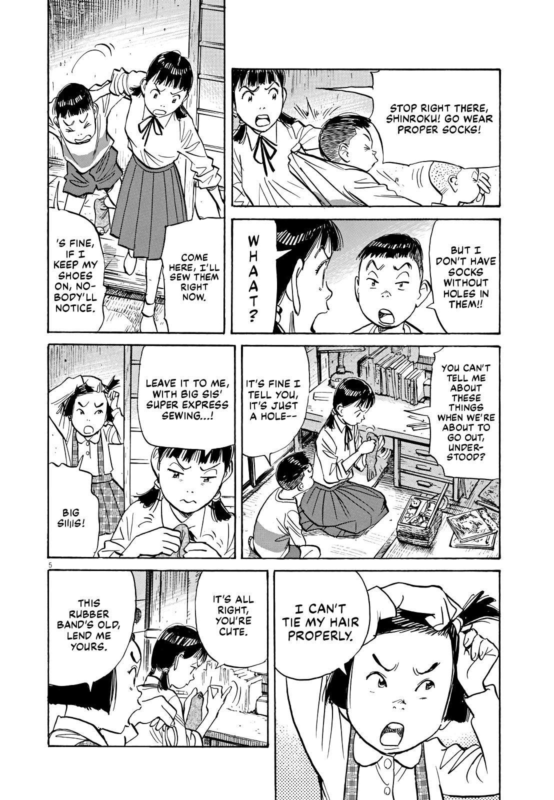 Asadora! Chapter 24 page 5 - Chapter 24: The Day It Appeared
