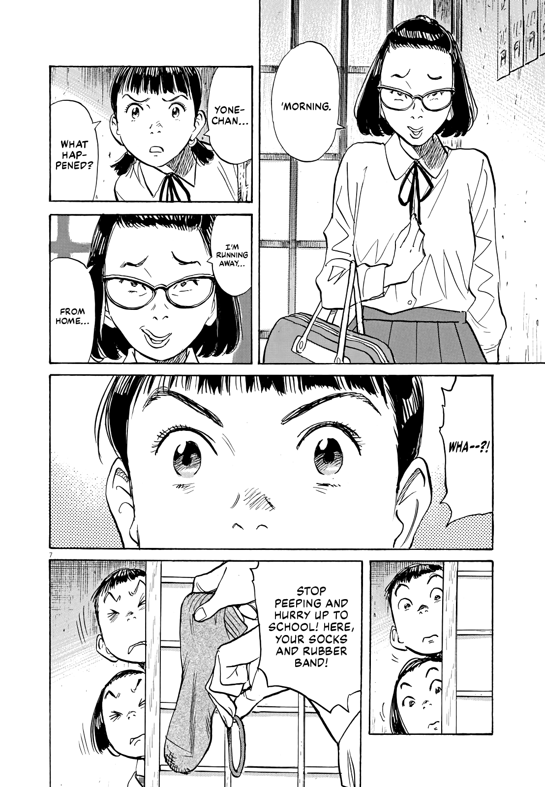 Asadora! Chapter 24 page 7 - Chapter 24: The Day It Appeared