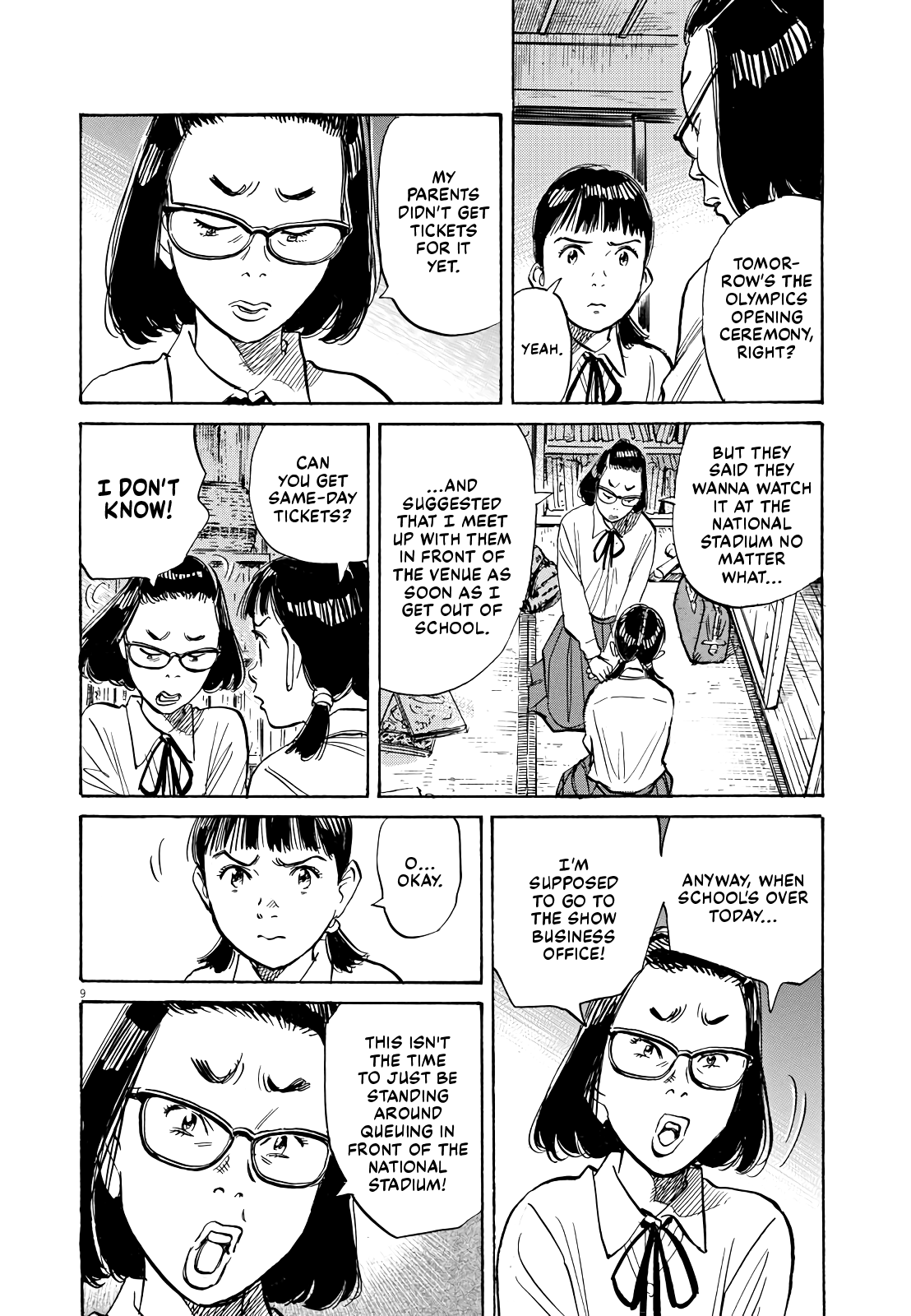 Asadora! Chapter 24 page 9 - Chapter 24: The Day It Appeared