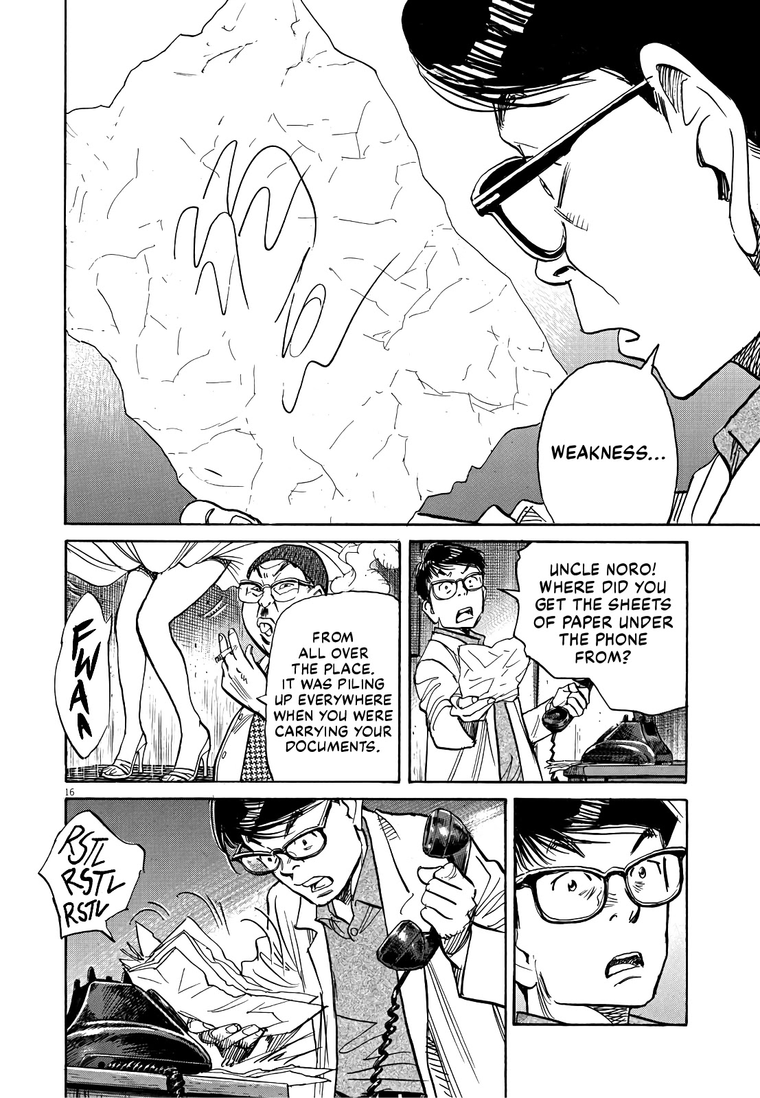 Asadora! Chapter 26 page 16 - Chapter 26: Trash