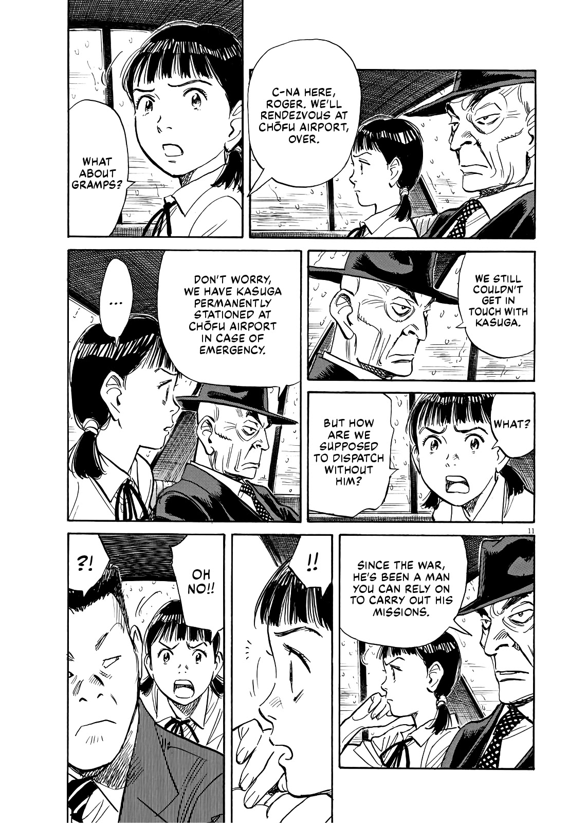 Asadora! Chapter 27 page 11 - Chapter 27: Big Sis' Role