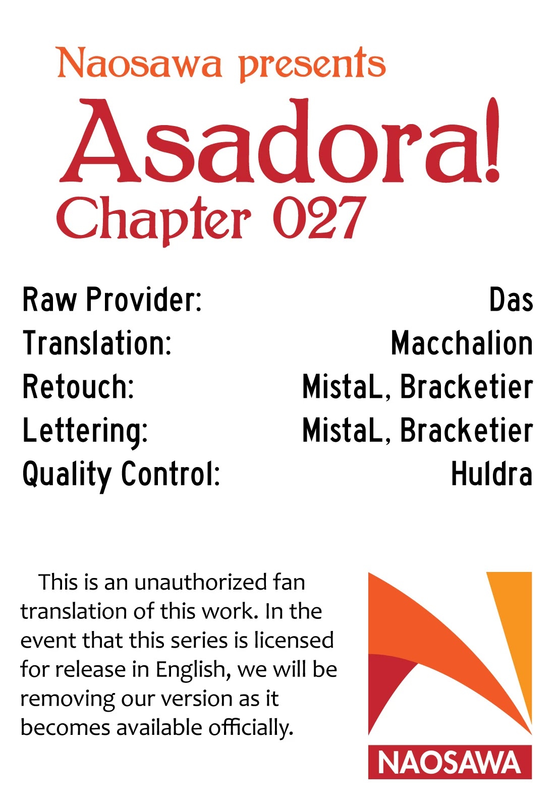 Asadora! Chapter 27 page 25 - Chapter 27: Big Sis' Role