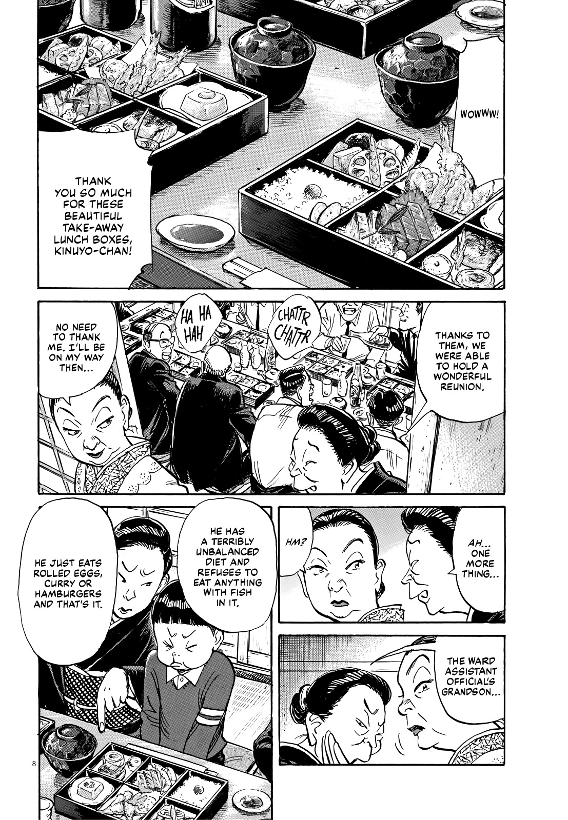 Asadora! Chapter 27 page 8 - Chapter 27: Big Sis' Role