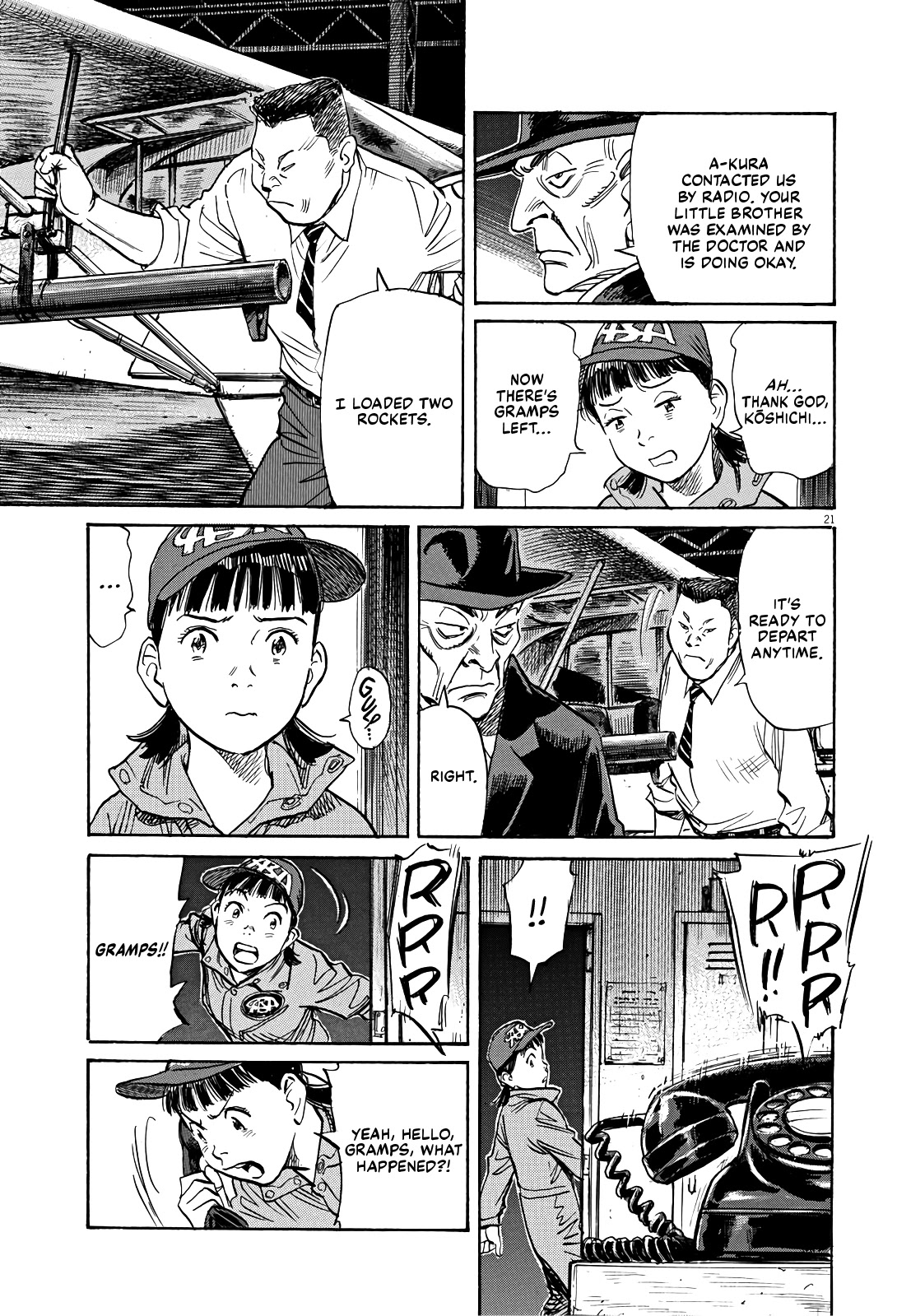 Asadora! Chapter 28 page 22 - Chapter 28: Accident