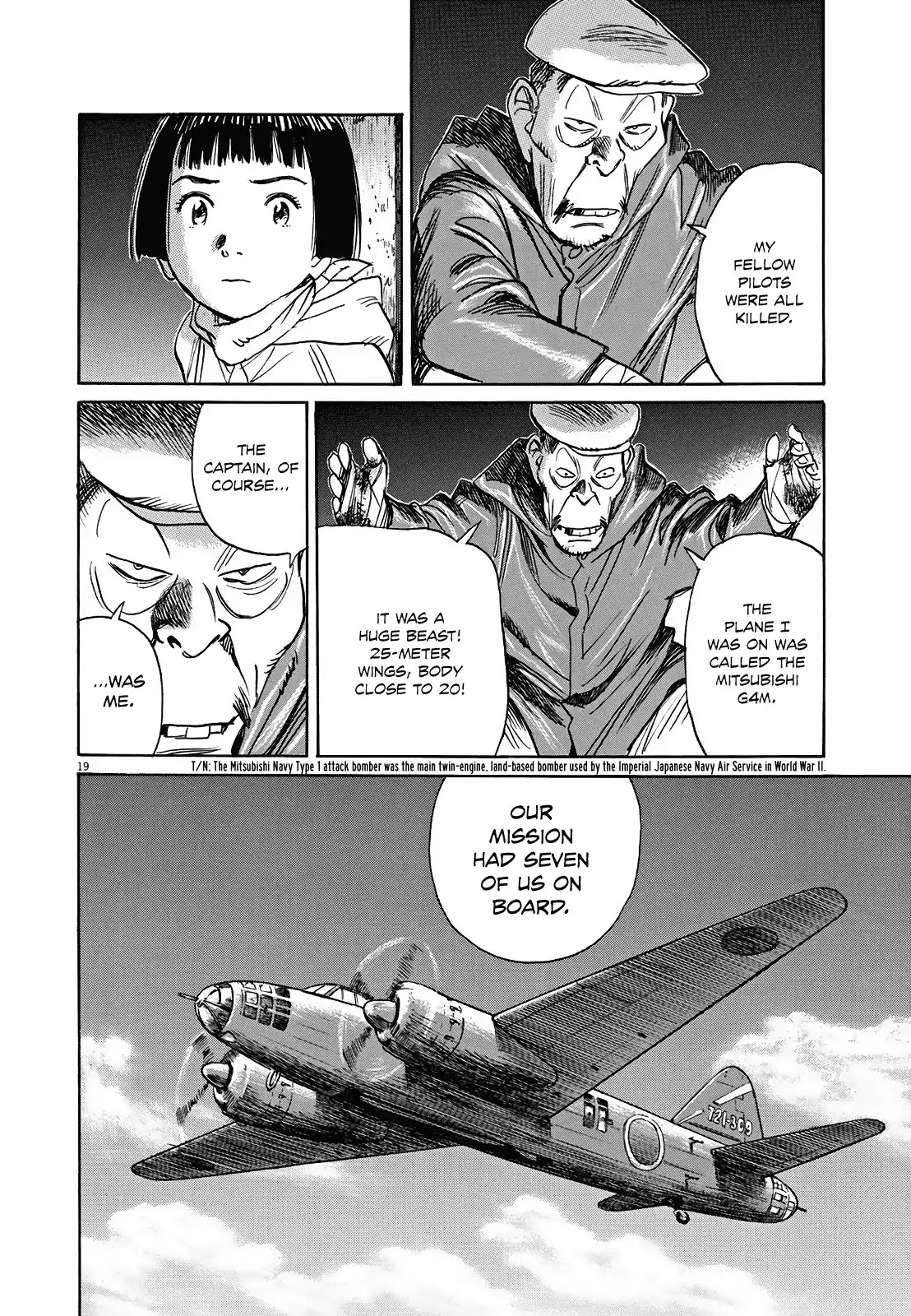 Asadora! Chapter 3 page 19 - Chapter 3: The Hero of the Skies