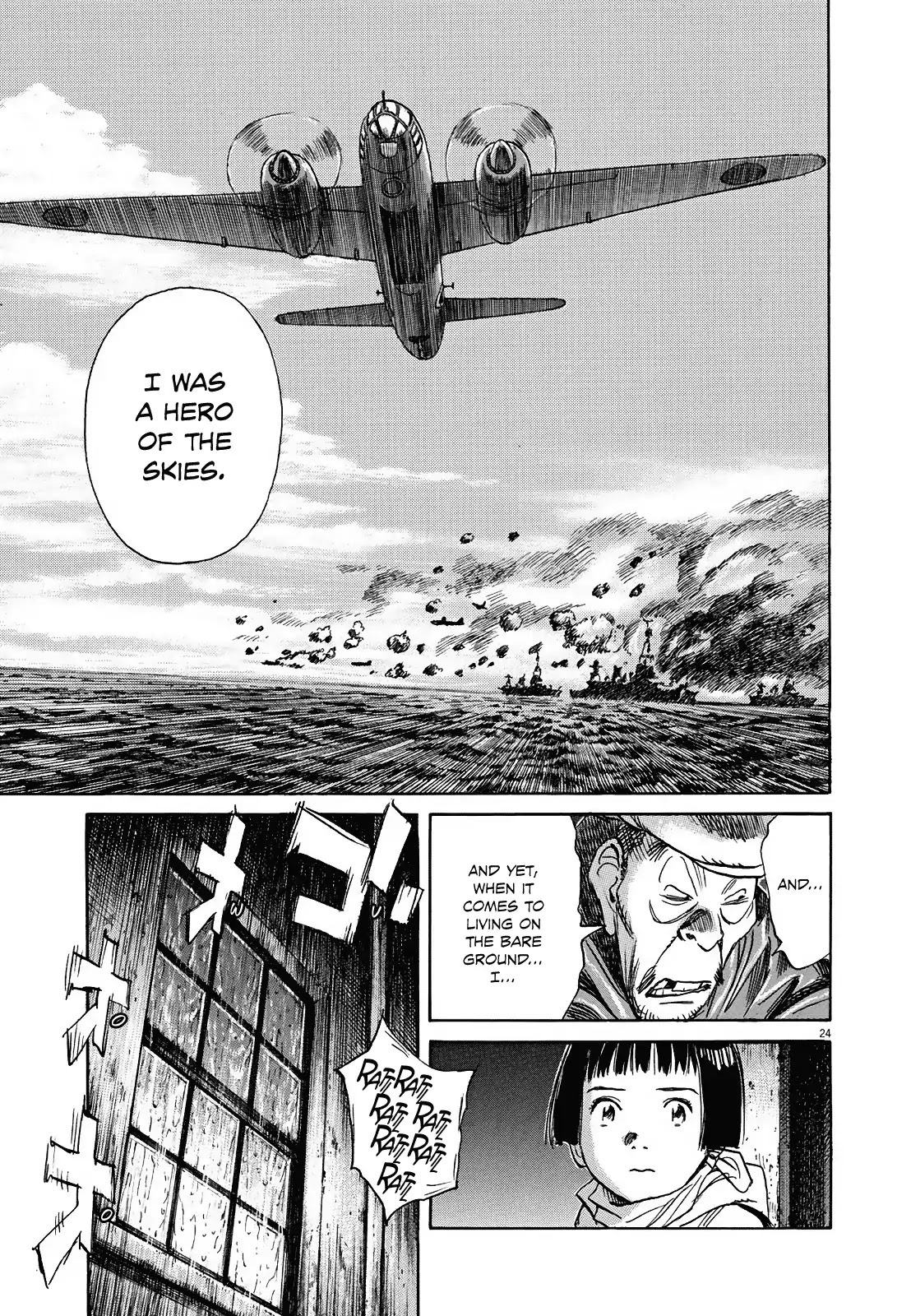 Asadora! Chapter 3 page 24 - Chapter 3: The Hero of the Skies