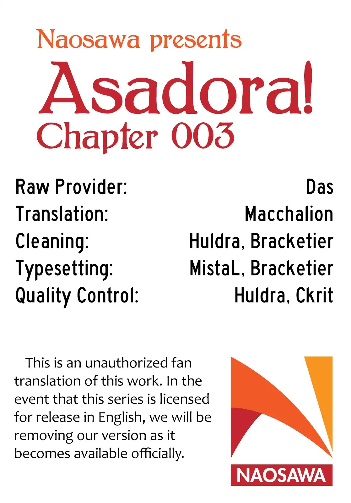 Asadora! Chapter 3 page 26 - Chapter 3: The Hero of the Skies