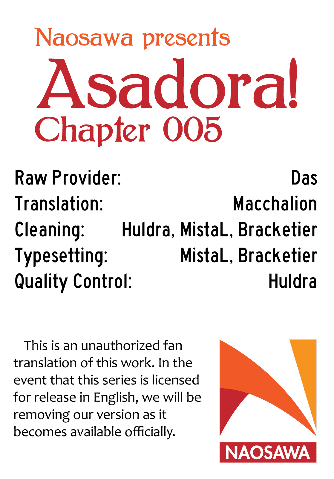 Asadora! Chapter 5 page 25 - Chapter 5: High Tide