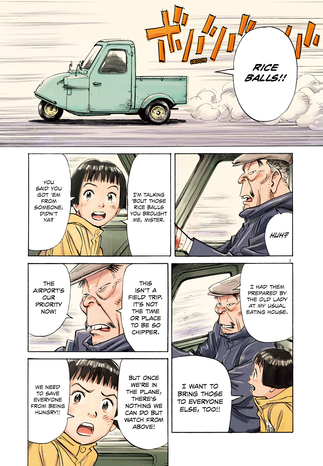 Asadora! Chapter 6 page 3 - Chapter 6: Kinuyo Eatery