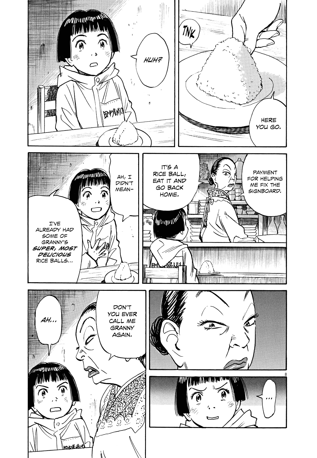 Asadora! Chapter 6 page 8 - Chapter 6: Kinuyo Eatery