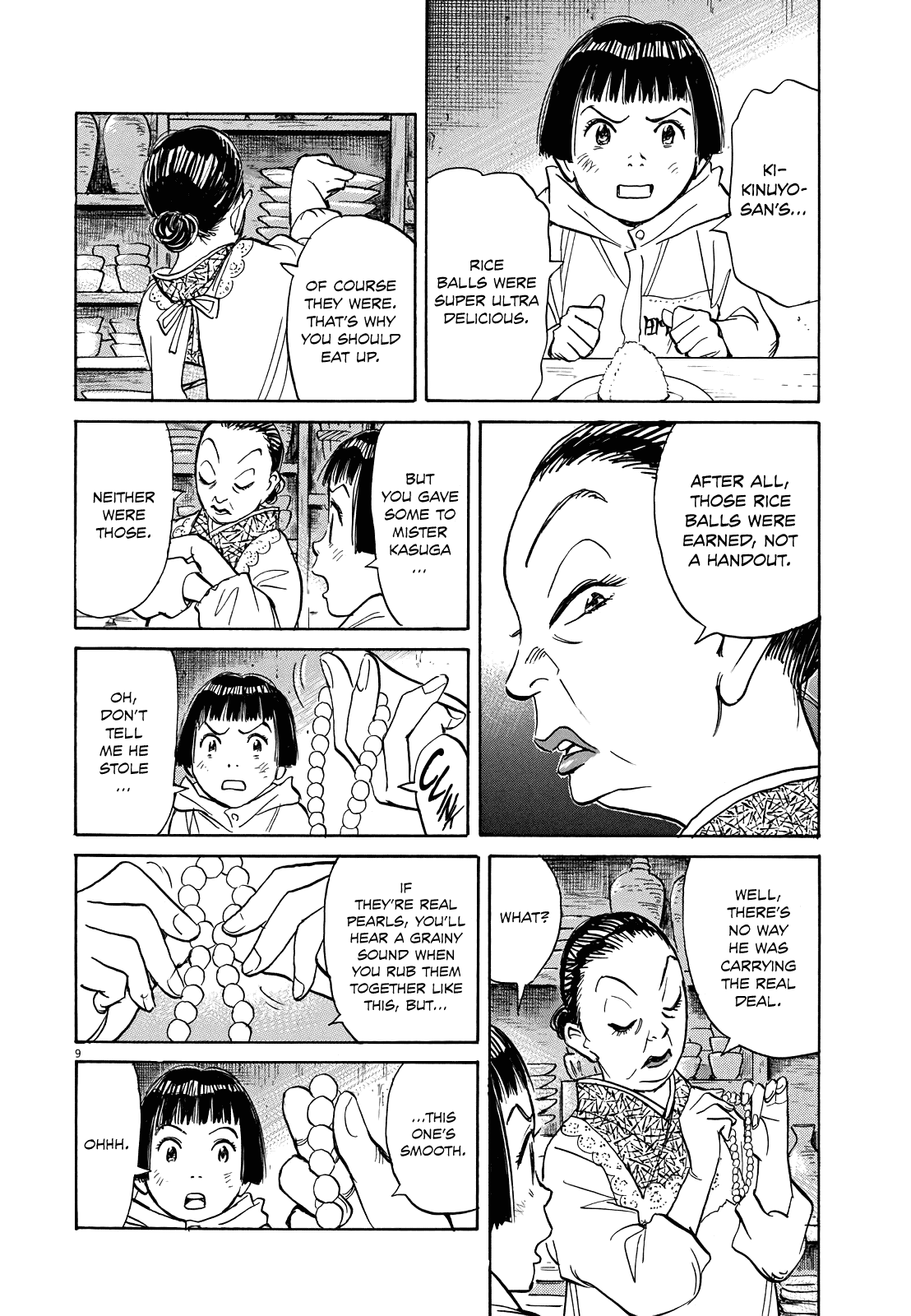 Asadora! Chapter 6 page 9 - Chapter 6: Kinuyo Eatery