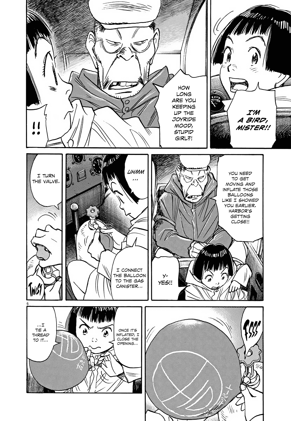 Asadora! Chapter 8 page 5 - Chapter 8: Claw Print