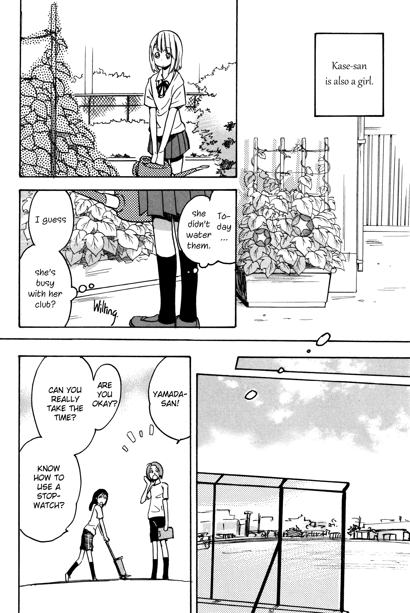 Asagao to Kase-san. Chapter 1.2 page 13 - Chapter 1 v2 : Morning Glory and Kase-san