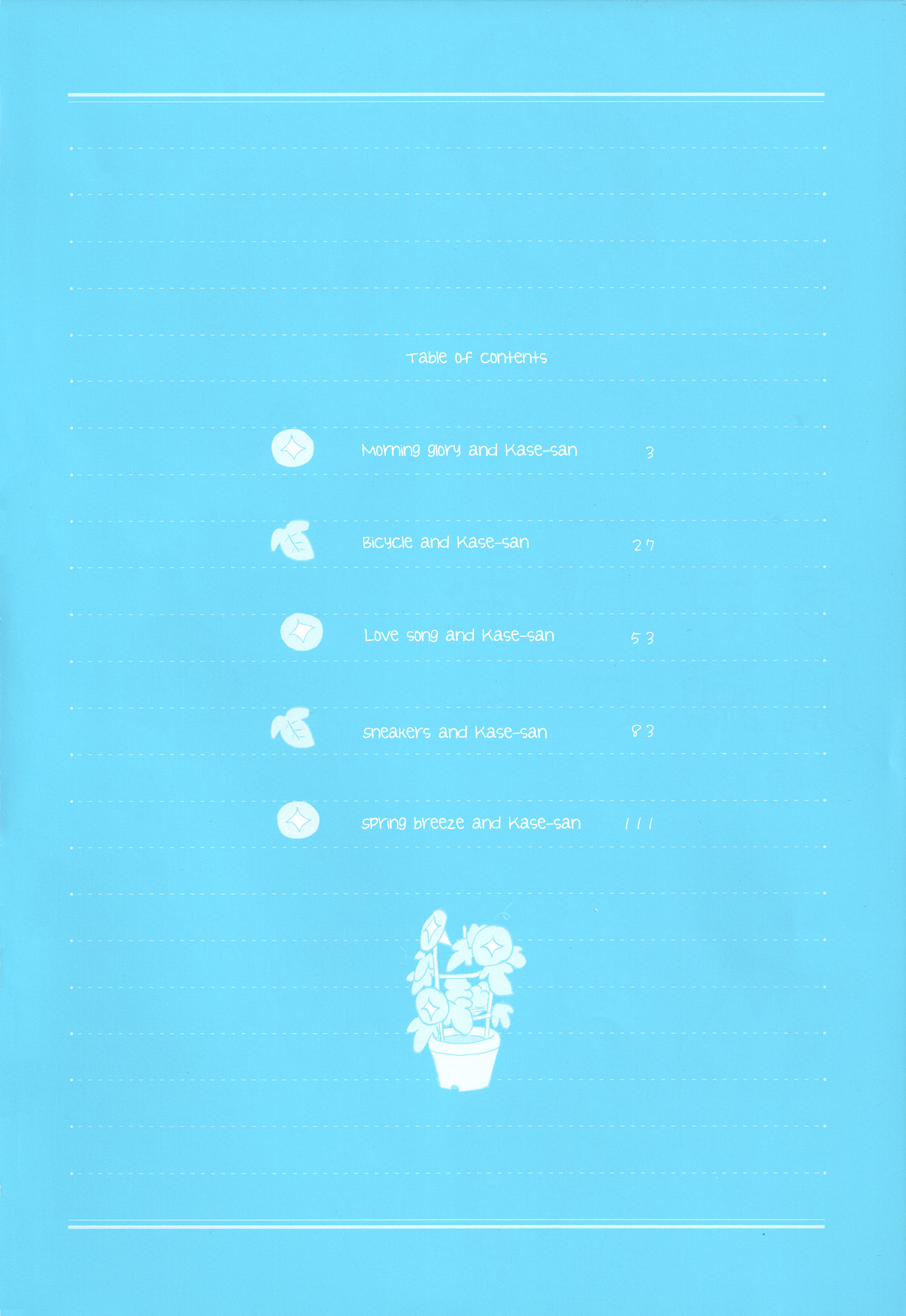 Asagao to Kase-san. Chapter 1.2 page 3 - Chapter 1 v2 : Morning Glory and Kase-san
