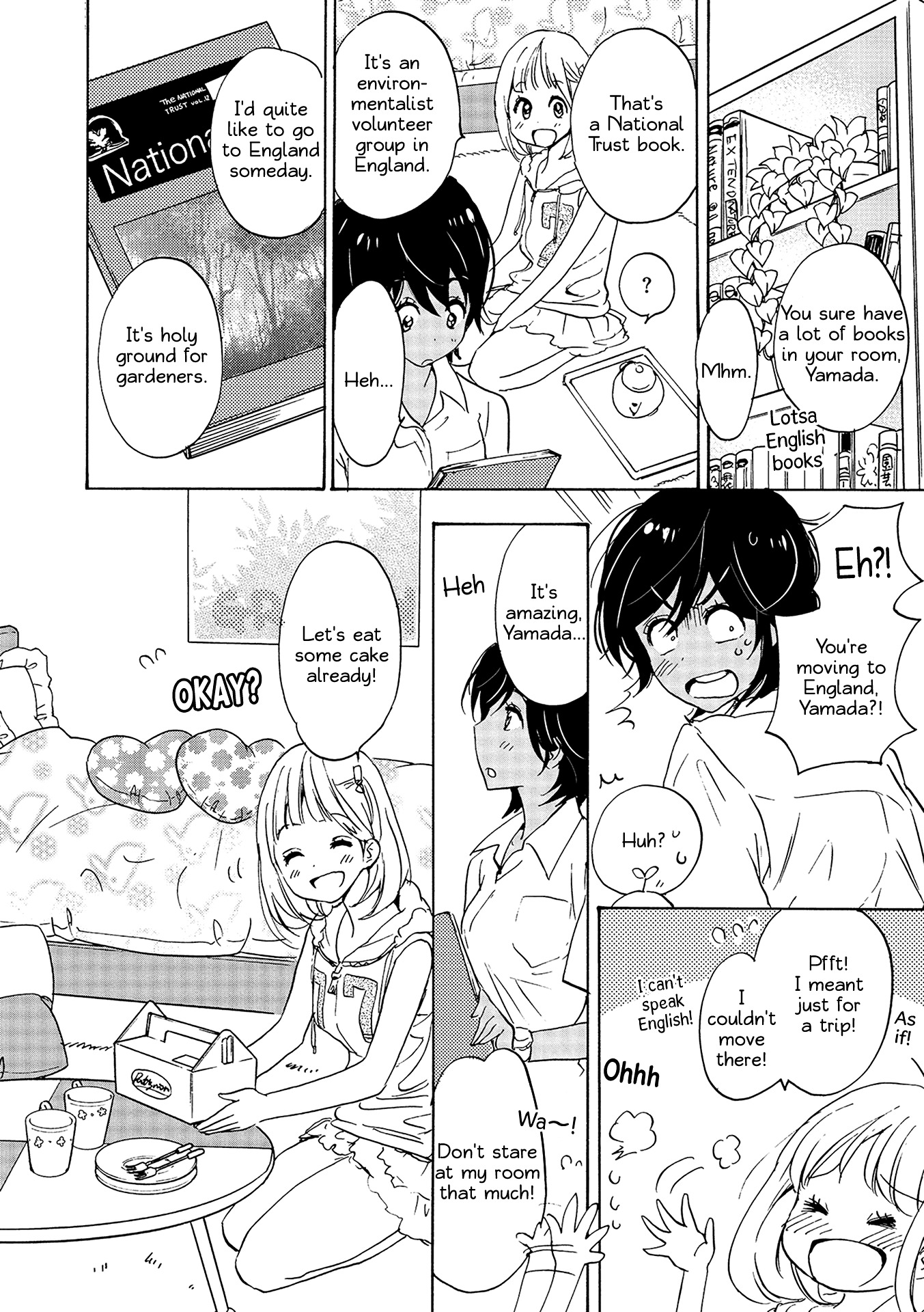 Asagao to Kase-san. Chapter 12 page 14 - Chapter 12 : Shortcake and Kase-San