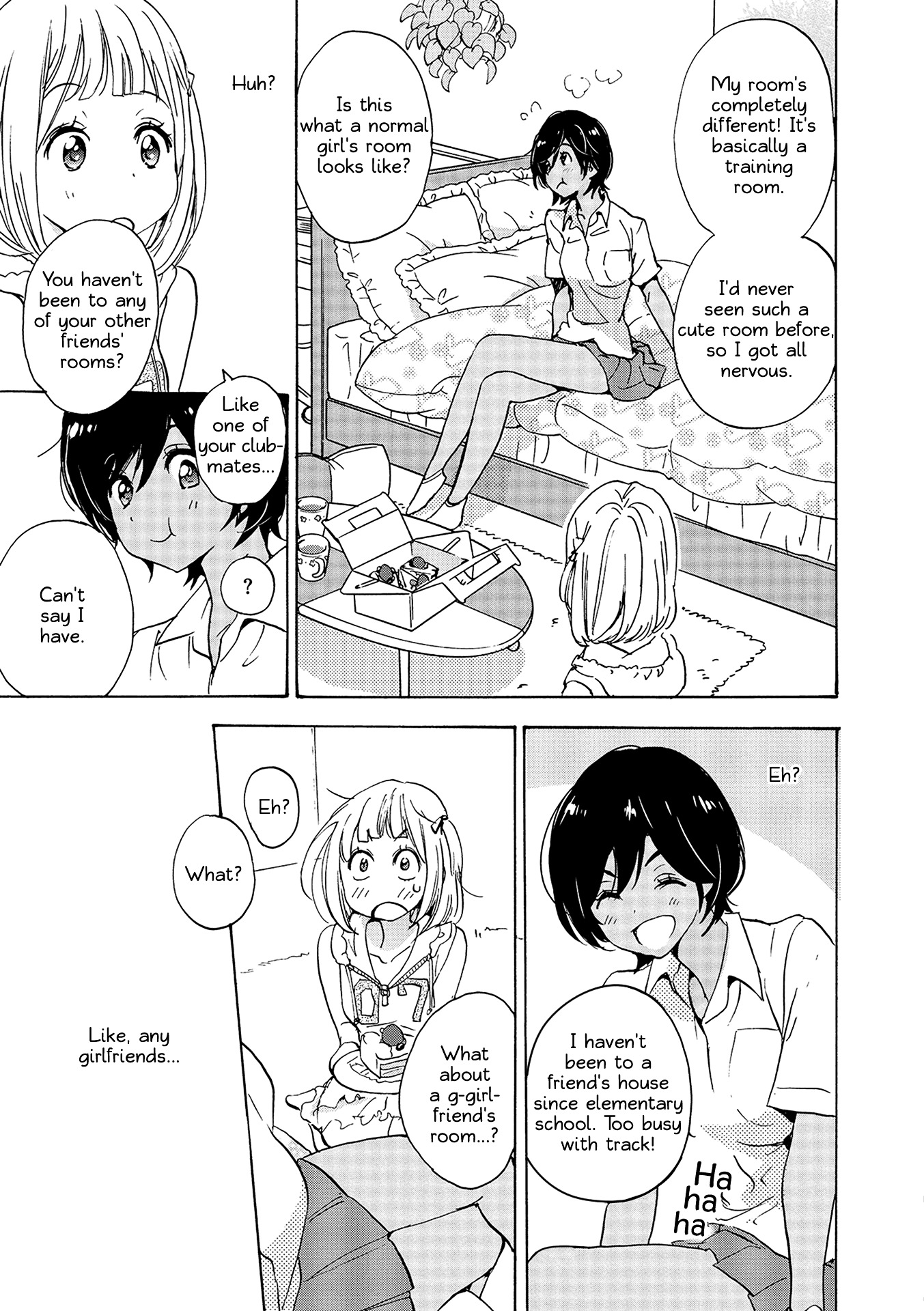Asagao to Kase-san. Chapter 12 page 17 - Chapter 12 : Shortcake and Kase-San