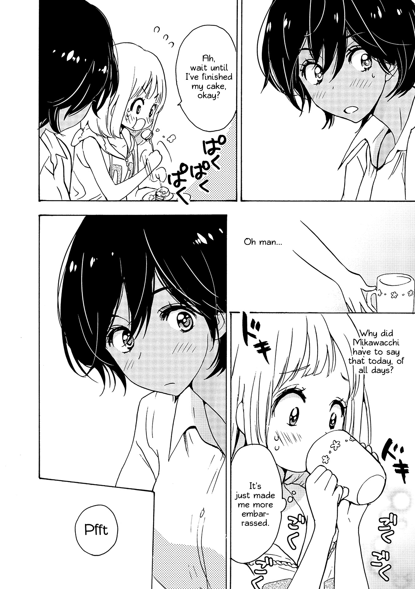 Asagao to Kase-san. Chapter 12 page 22 - Chapter 12 : Shortcake and Kase-San