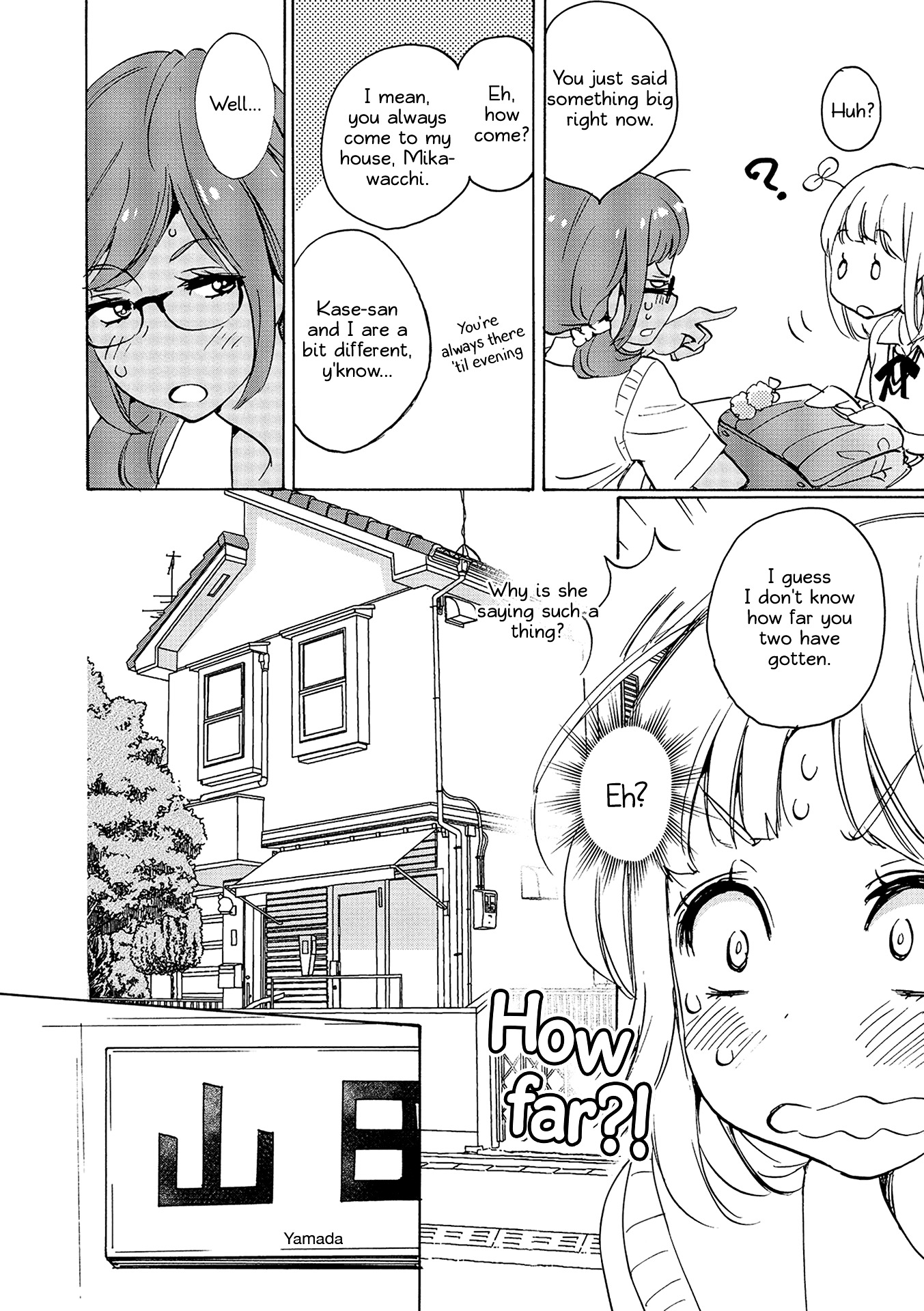 Asagao to Kase-san. Chapter 12 page 6 - Chapter 12 : Shortcake and Kase-San