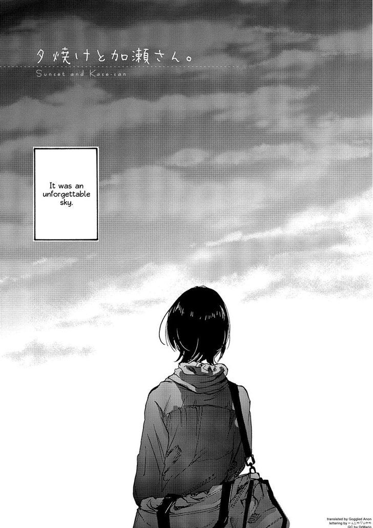 Asagao to Kase-san. Chapter 15 page 4 - Chapter 15 : Sunset and Kase-san