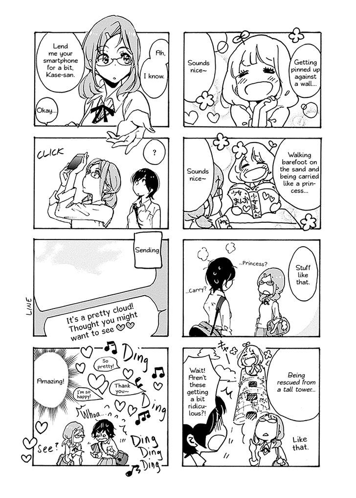 Asagao to Kase-san. Chapter 16 page 5 - Chapter 16 : Present to Kase-san