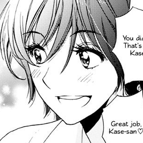 Asagao to Kase-san. Chapter 17 : Tulips and Kase-san cover