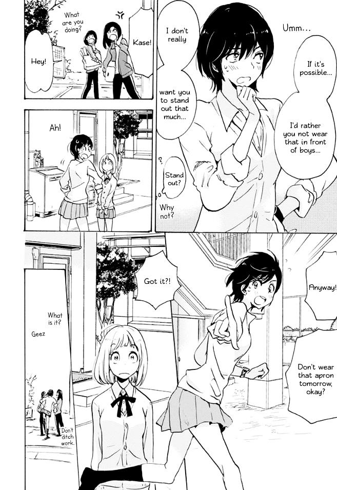 Asagao to Kase-san. Chapter 18 page 14 - Chapter 18 : Apron and Kase-san