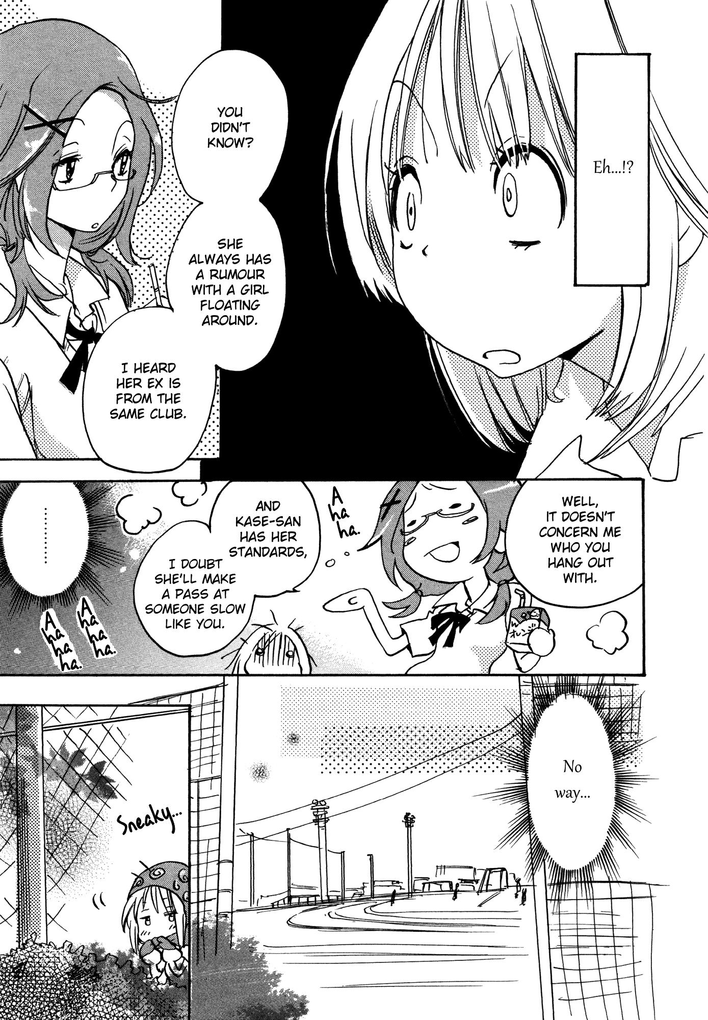 Asagao to Kase-san. Chapter 2.2 page 11 - Chapter 2 v2 : Bicycle and Kase-san