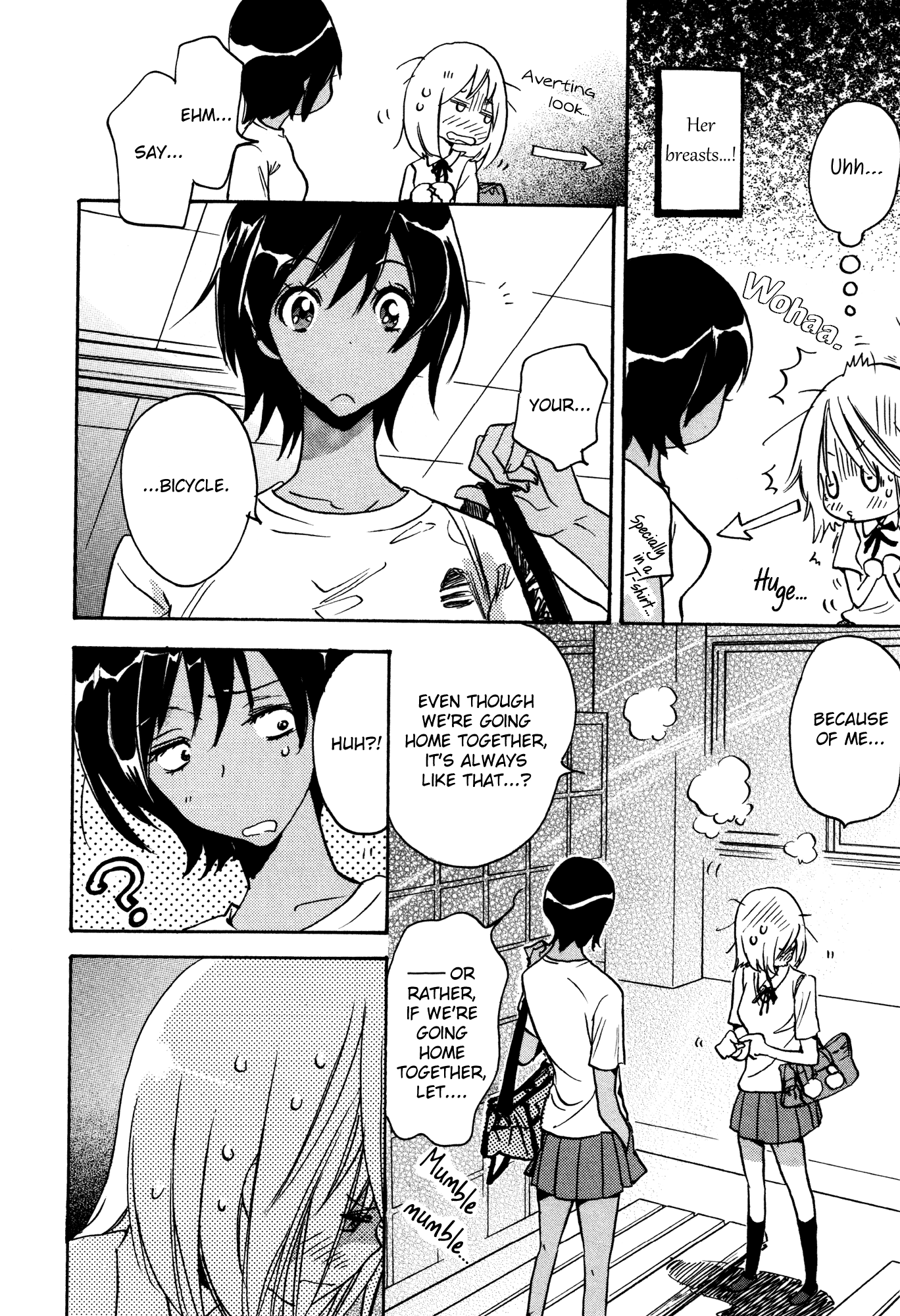 Asagao to Kase-san. Chapter 2.2 page 22 - Chapter 2 v2 : Bicycle and Kase-san