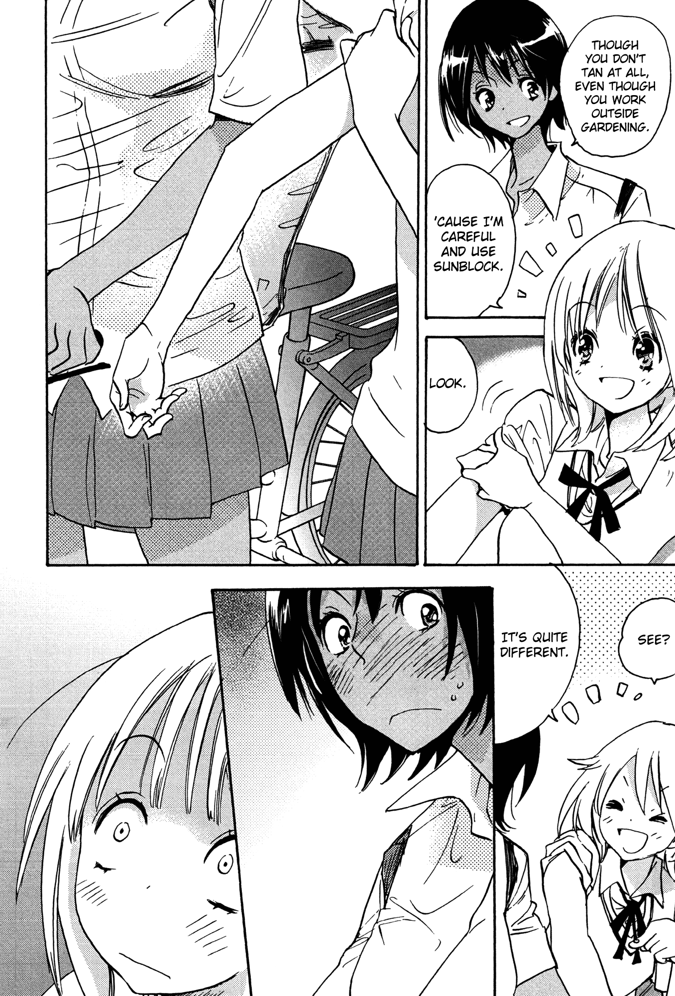 Asagao to Kase-san. Chapter 2.2 page 6 - Chapter 2 v2 : Bicycle and Kase-san