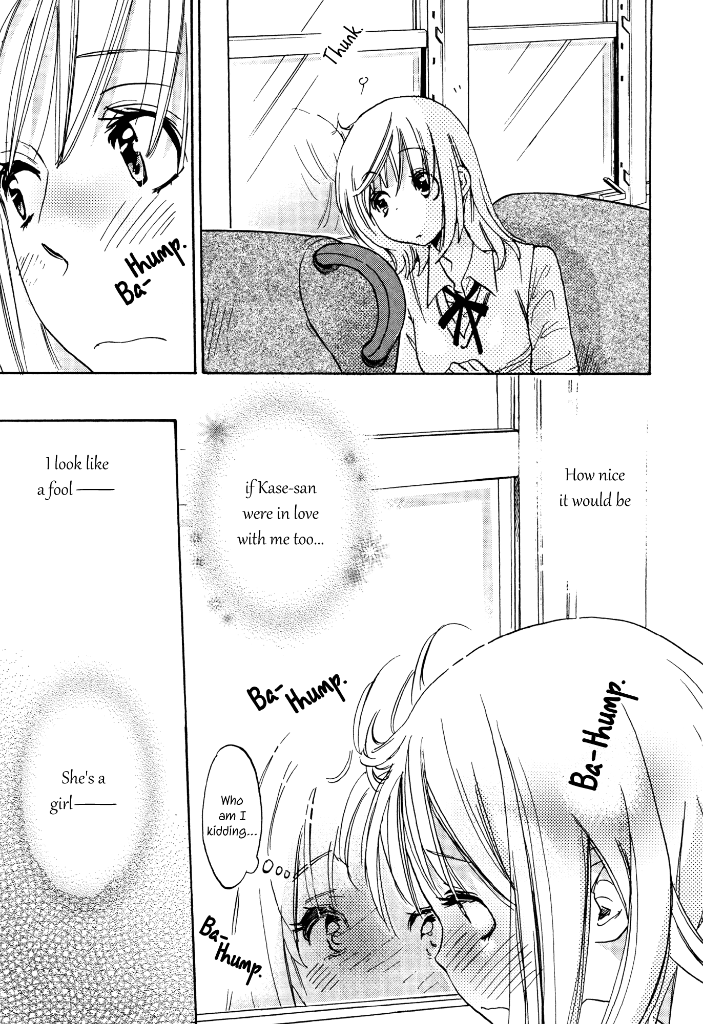 Asagao to Kase-san. Chapter 2.2 page 9 - Chapter 2 v2 : Bicycle and Kase-san