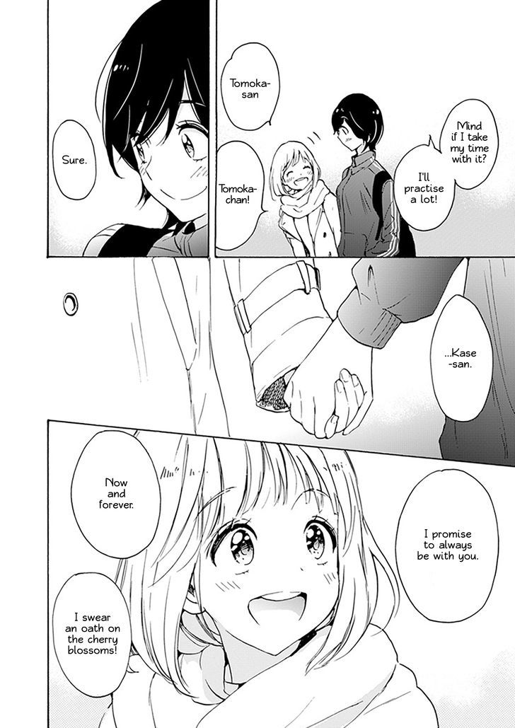 Asagao to Kase-san. Chapter 24 page 18 - Chapter 24 : Cherry Blossoms and Kase-san (Part 3)