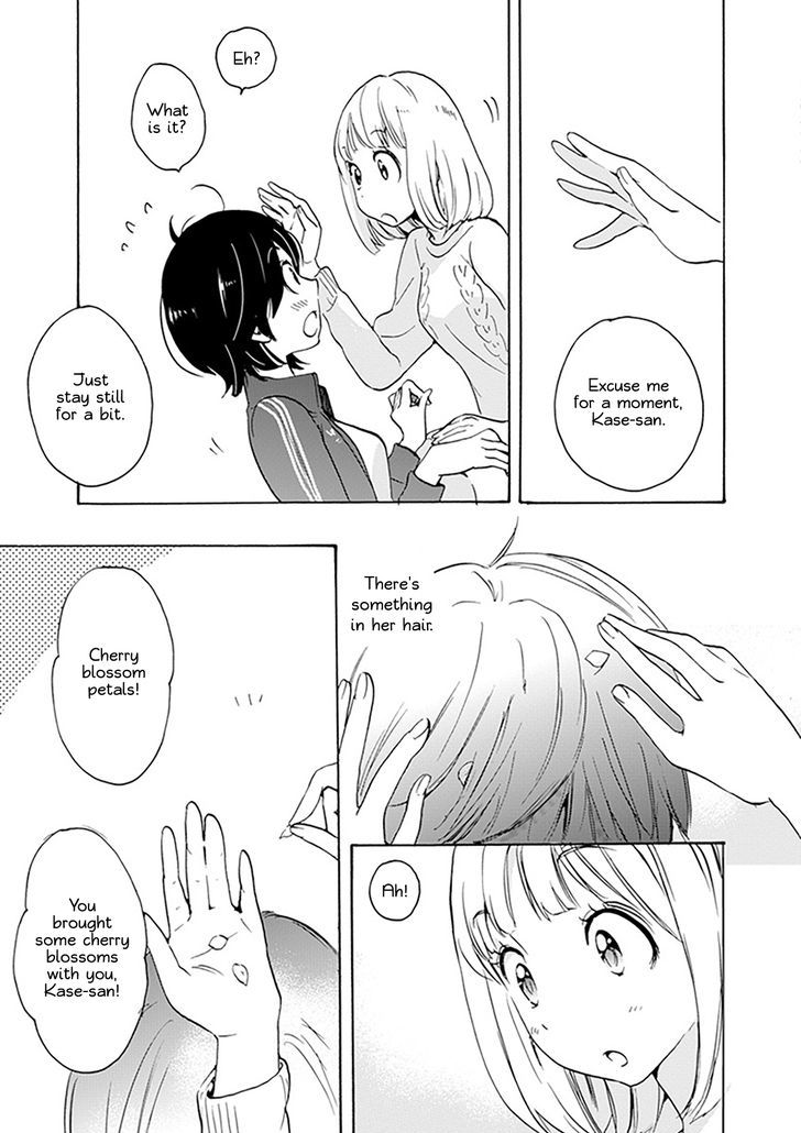 Asagao to Kase-san. Chapter 24 page 7 - Chapter 24 : Cherry Blossoms and Kase-san (Part 3)